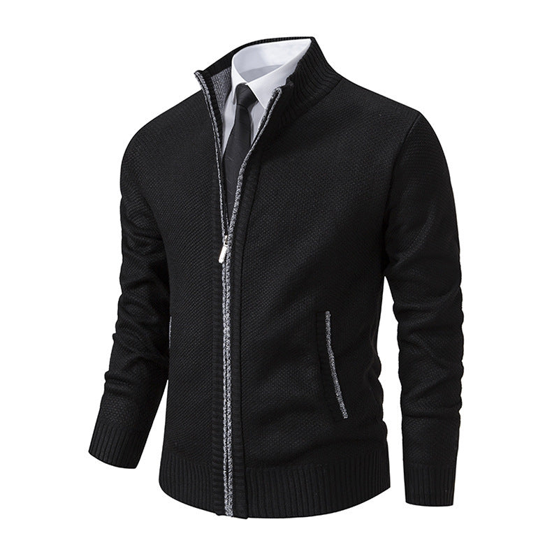 Herren Strickjacke Mit Reißverschluss | Warm