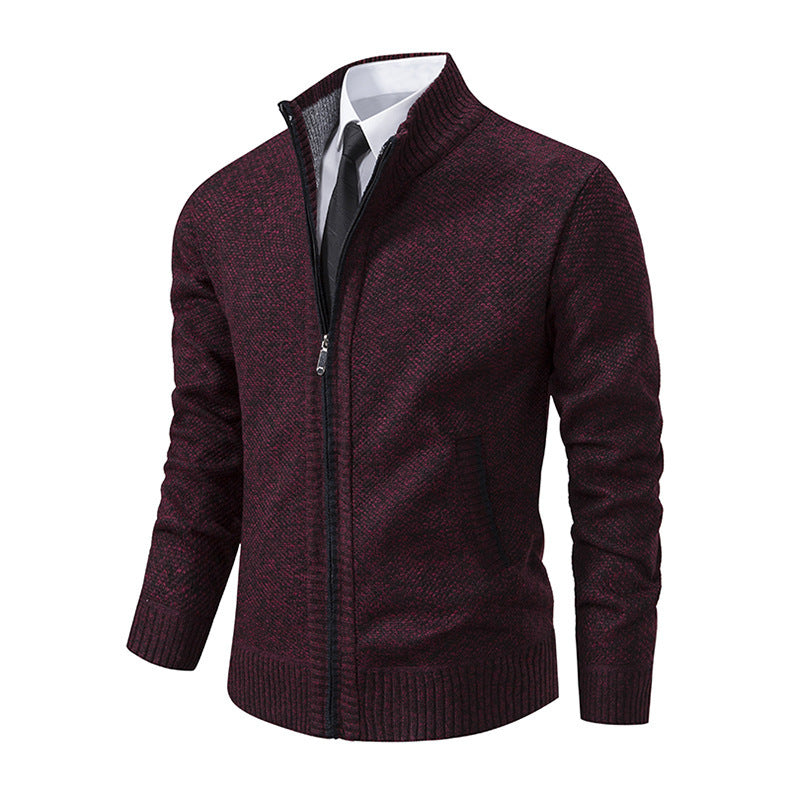 Herren Strickjacke Mit Reißverschluss | Warm