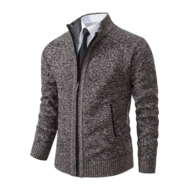 Herren Strickjacke Mit Reißverschluss | Warm
