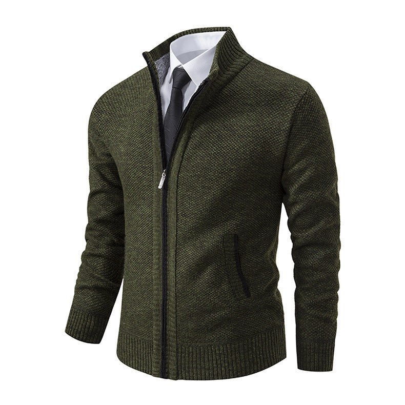 Herren Strickjacke Mit Reißverschluss | Warm