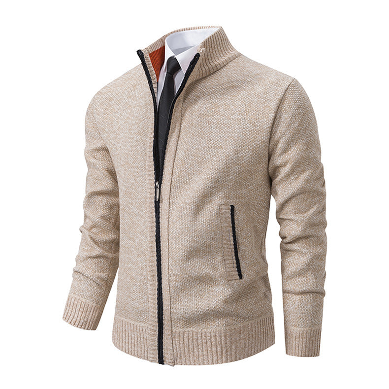 Herren Strickjacke Mit Reißverschluss | Warm