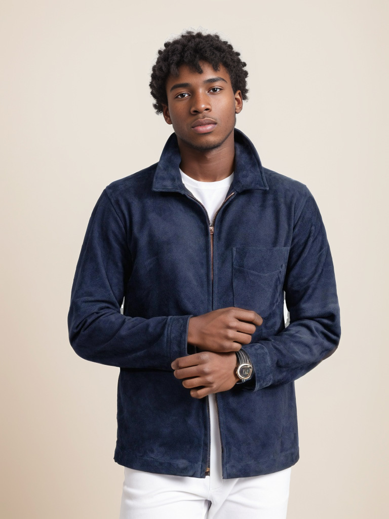 Herren Übergangsjacke Mit Reißverschluss | Leicht