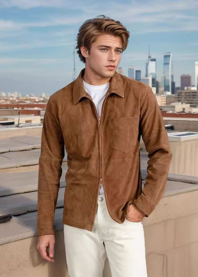 Herren Übergangsjacke Mit Reißverschluss | Leicht