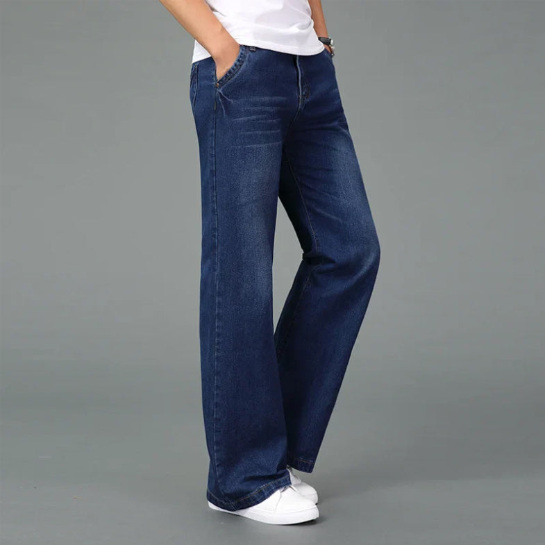 Herren Weite Jeans Bootcut | Lang