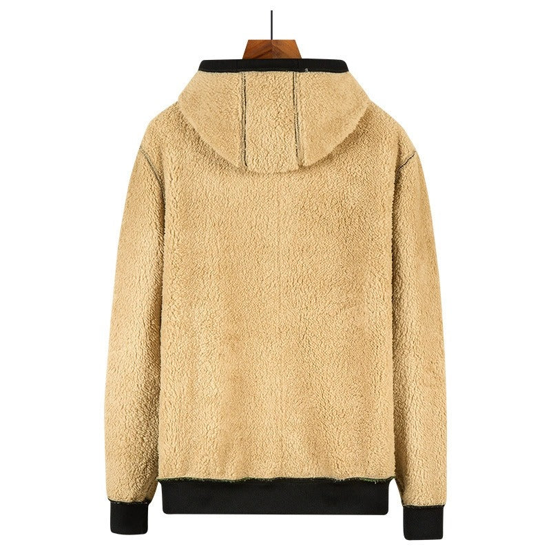 Herren Winterjacke Fleece Gefüttert | Kapuze