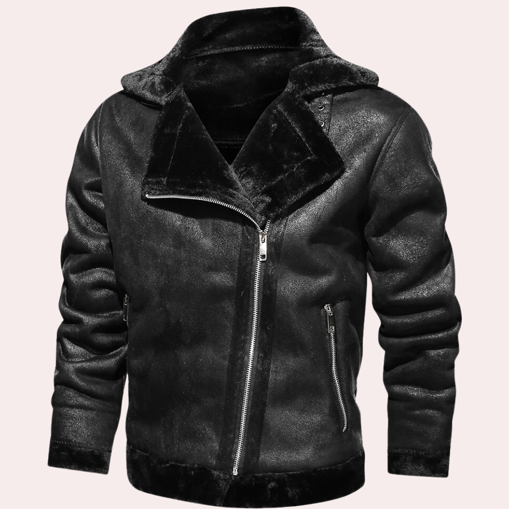 Herren Winterjacke Mit Fleece & Reißverschluss | Warm