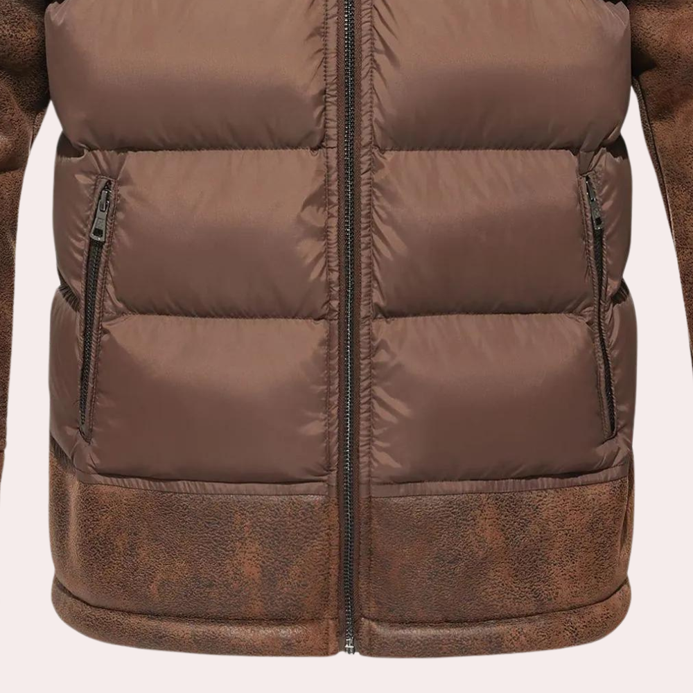 Herren Winterjacke Mit Fleece & Steppung | Warm