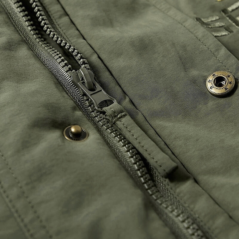 Herren Winterjacke Mit Fleecefutter Und Kapuze | Warme