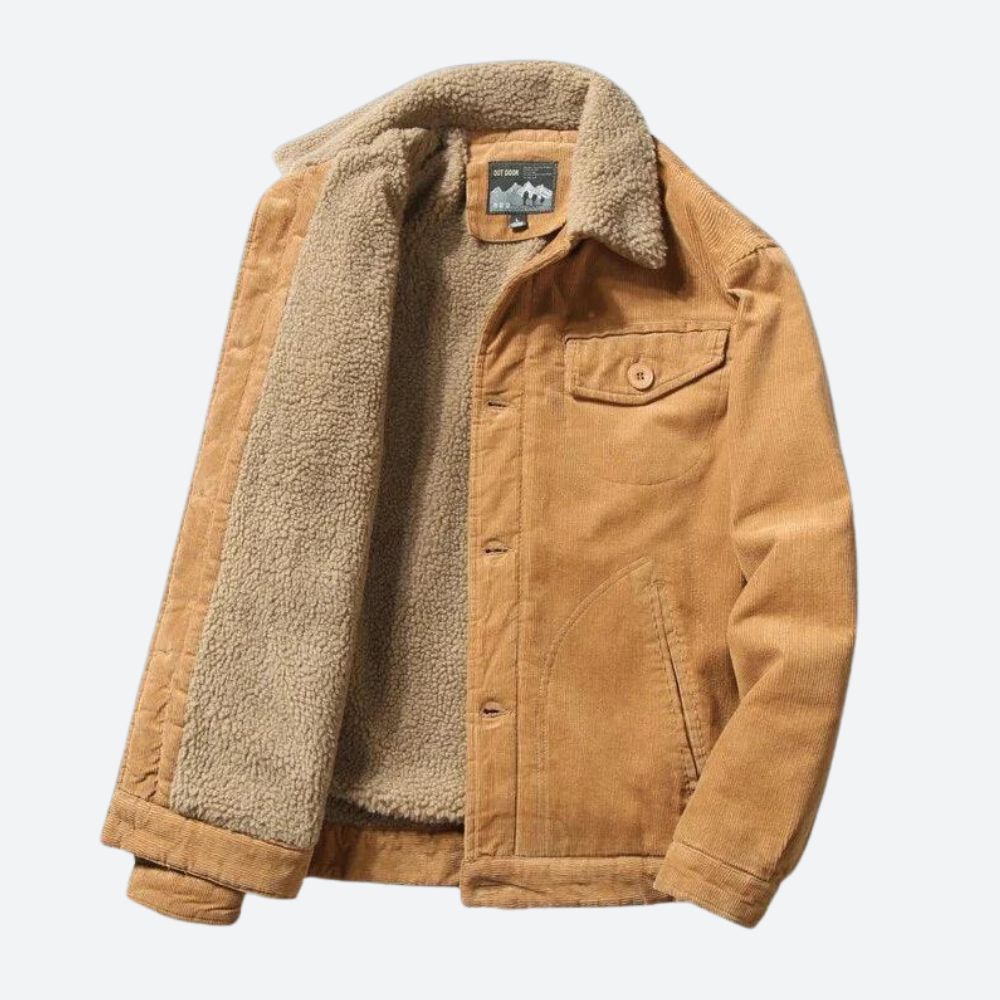 Herren Winterjacke Mit Fleecefutter | Warm