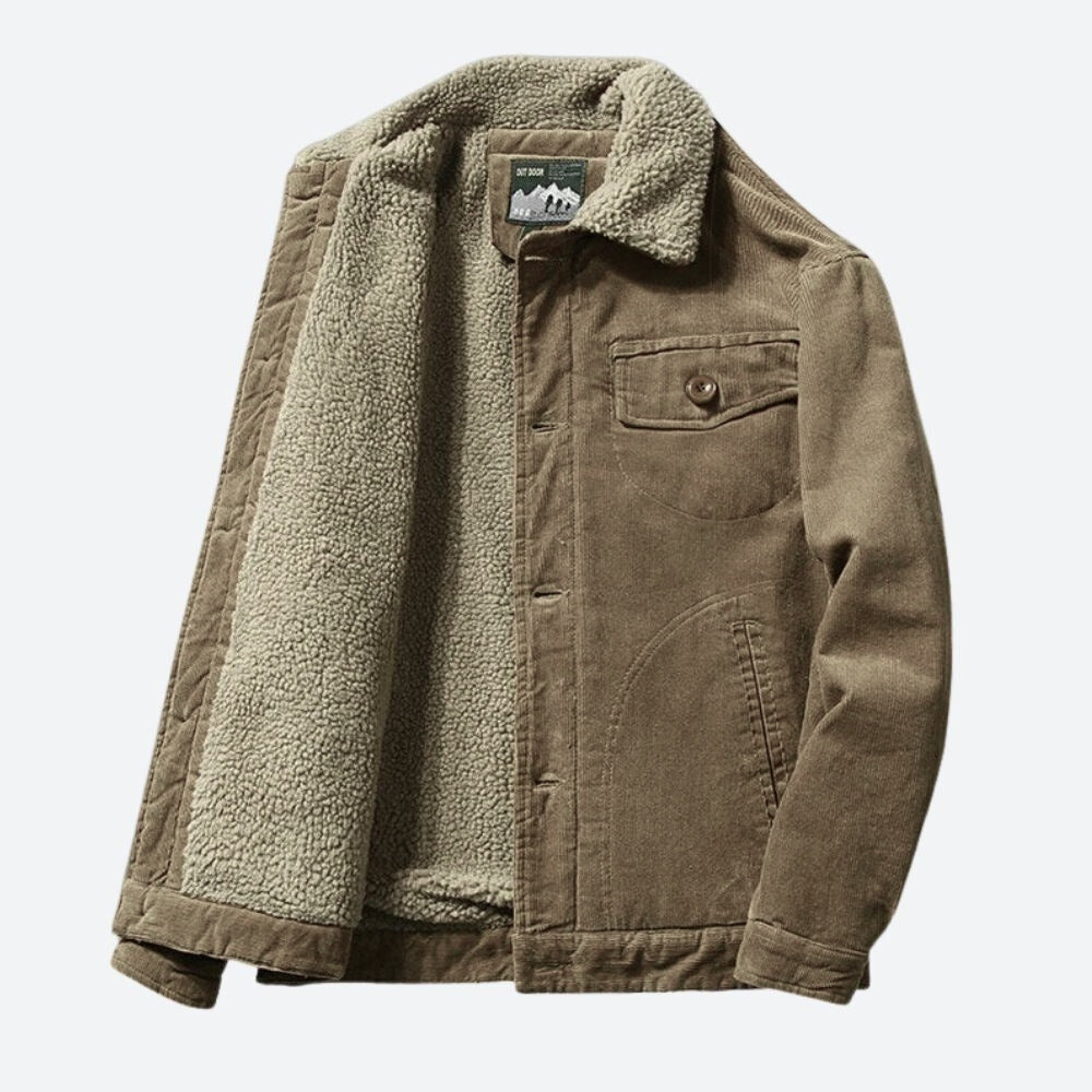 Herren Winterjacke Mit Fleecefutter | Warm