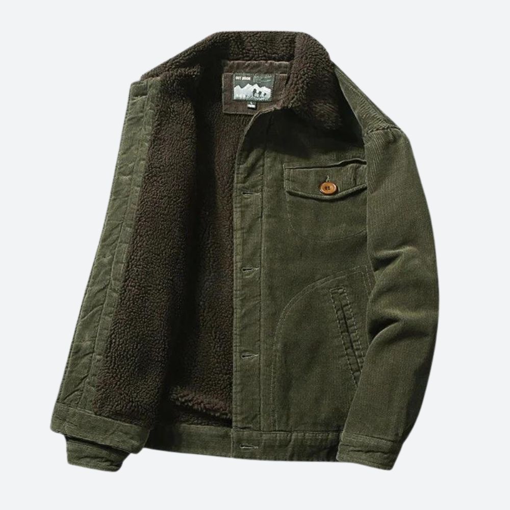 Herren Winterjacke Mit Fleecefutter | Warm