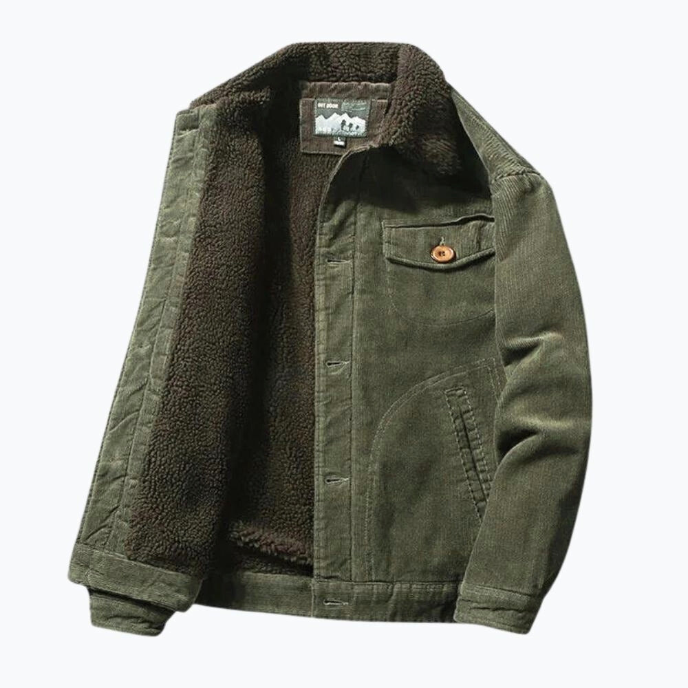 Herren Winterjacke Mit Fleecefutter | Warm