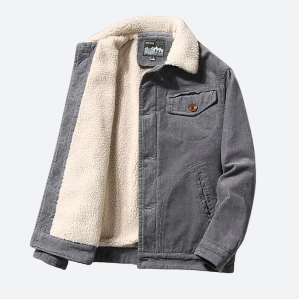 Herren Winterjacke Mit Fleecefutter | Warm