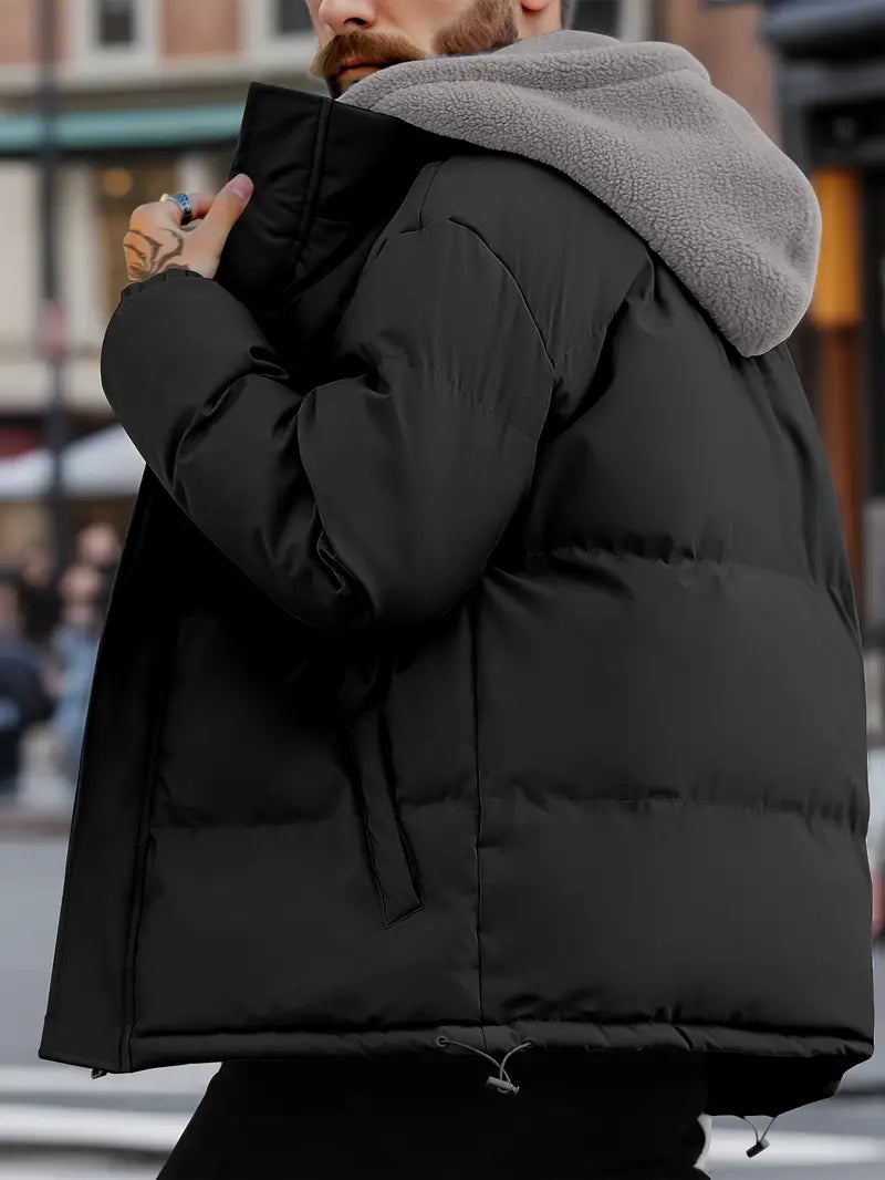 Herren Winterjacke Mit Kapuze & Fleece | Warm