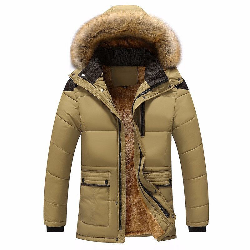 Herren Winterjacke Mit Kapuze Und Innenfutter | Stepp