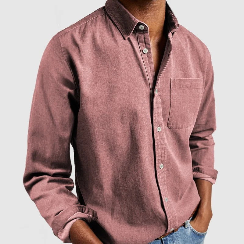 Jonas - Button-Down Hemd mit Brusttasche für Business und Freizeit