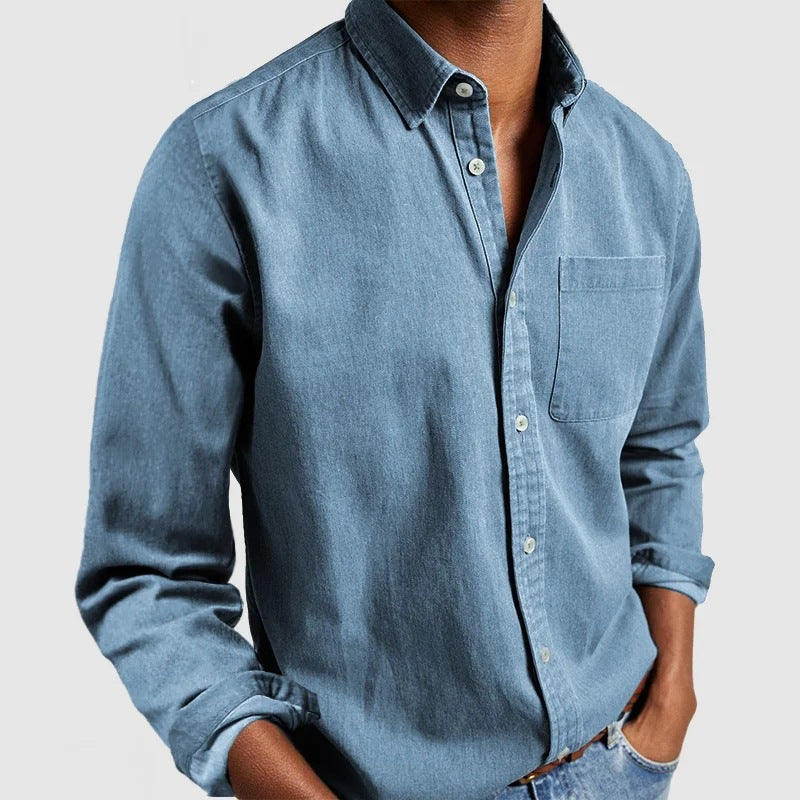 Jonas - Button-Down Hemd mit Brusttasche für Business und Freizeit