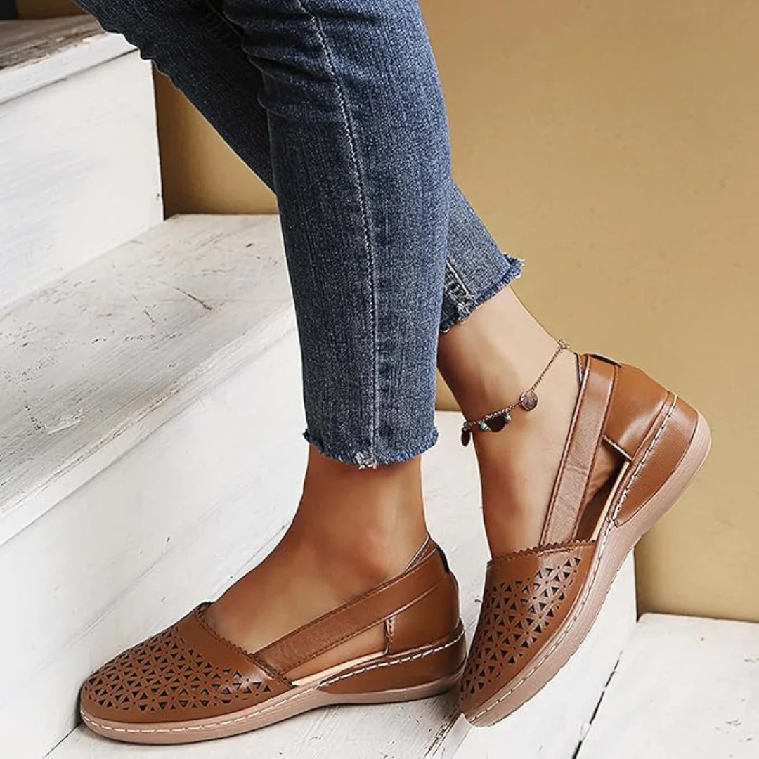 Seravique - Scarpe da corsa ortopediche comode
