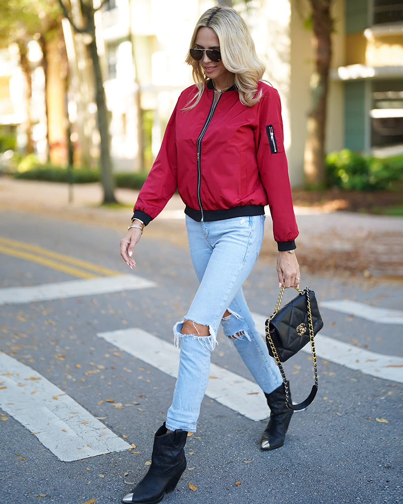 Kurze Damen Softshell Jacke | Bomber