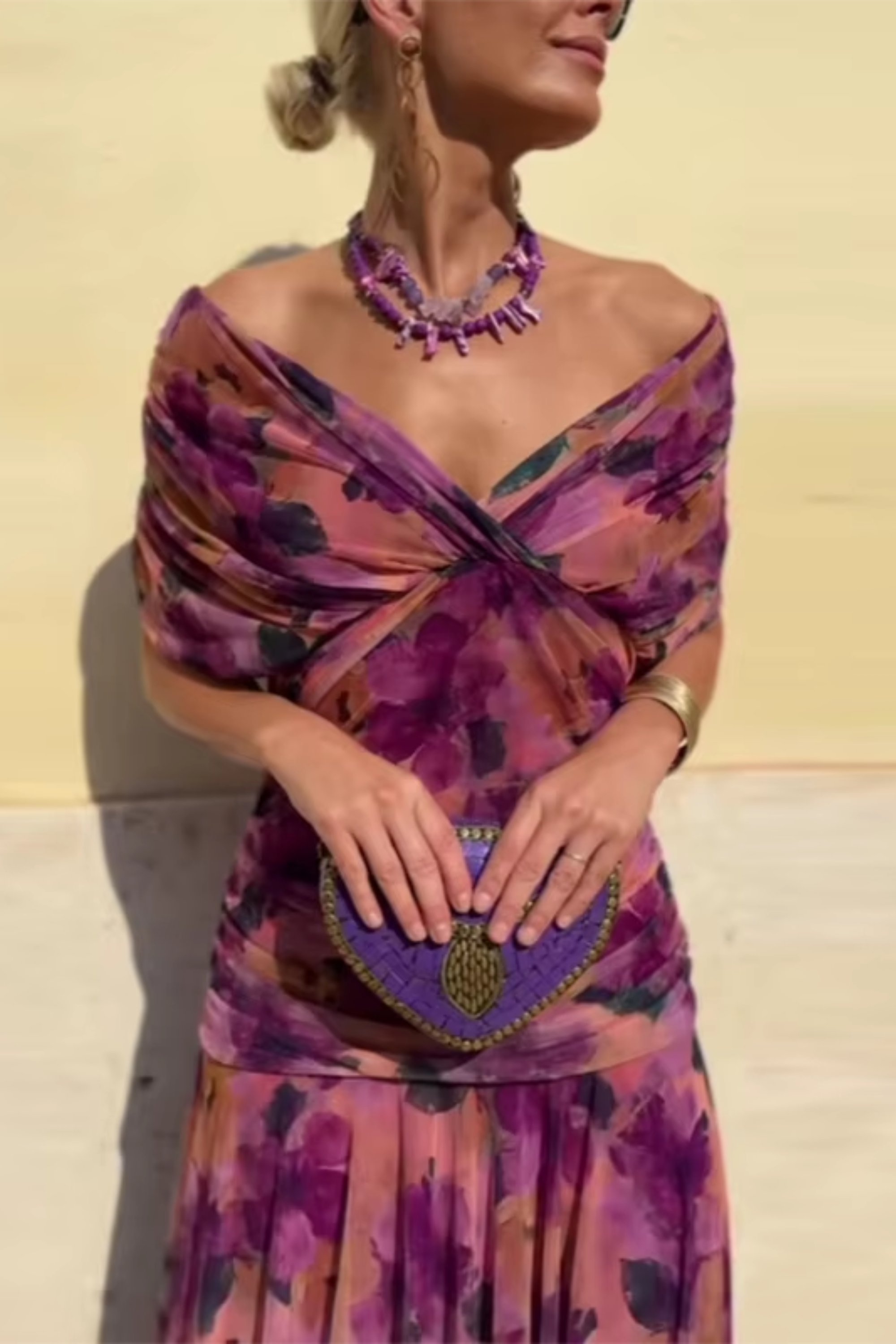Livéra - Elegancka sukienka maxi damska