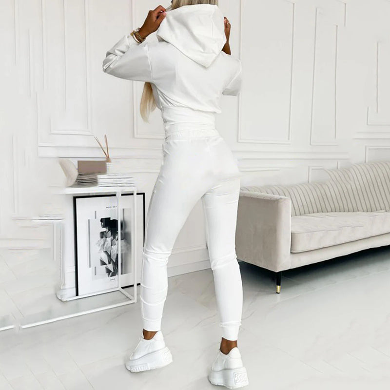 Loungewear Set Damen Mit Hosen & Hoodie | Modern