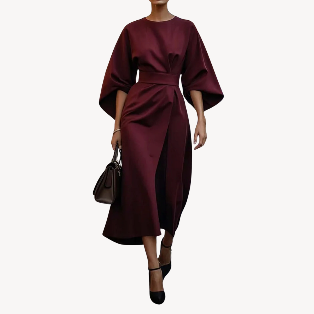 Lucerne | Damen Elegantes Tailliertes Kleid | Midi