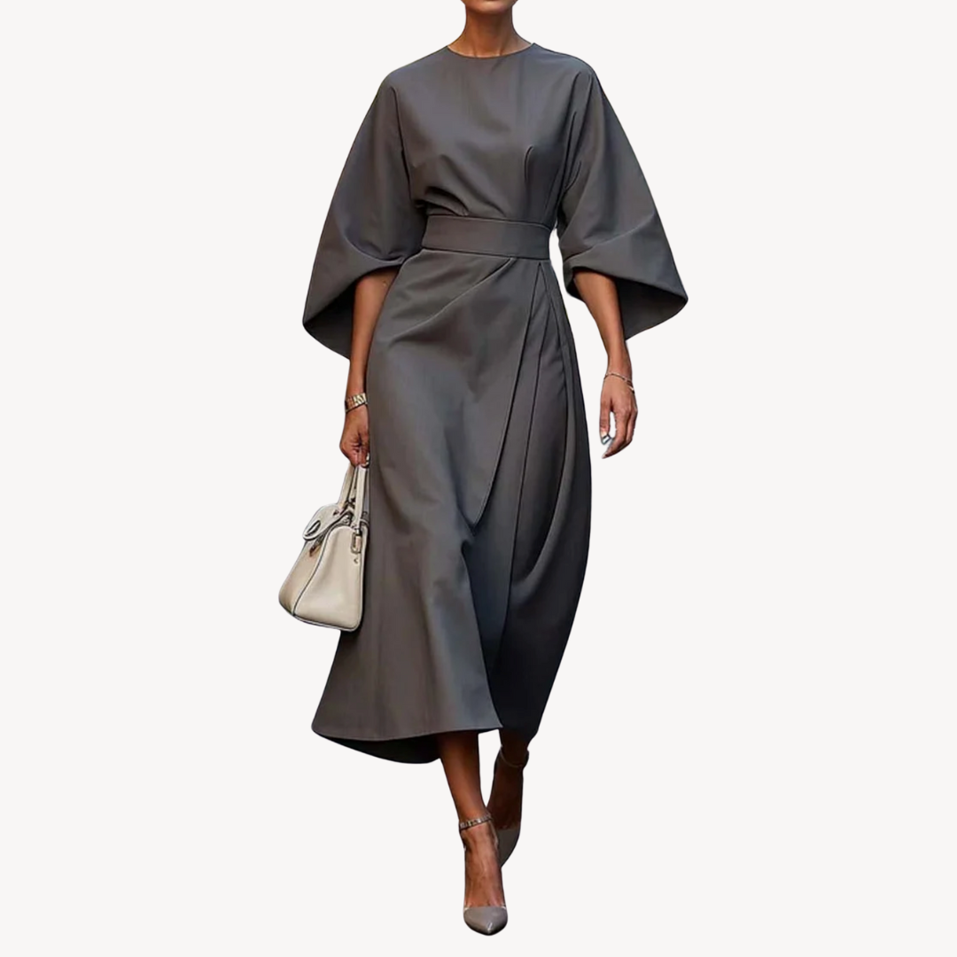 Lucerne | Damen Elegantes Tailliertes Kleid | Midi