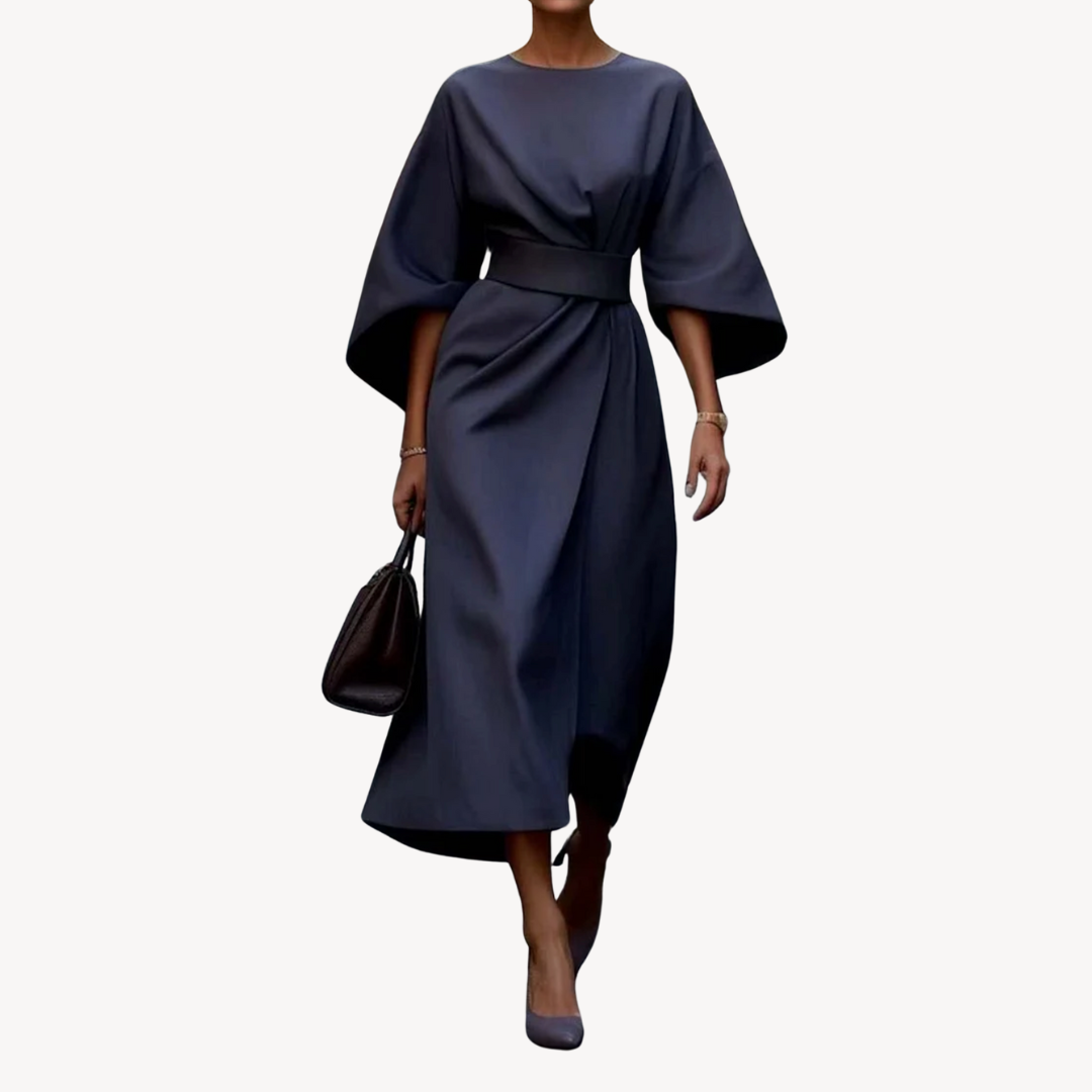 Lucerne | Damen Elegantes Tailliertes Kleid | Midi