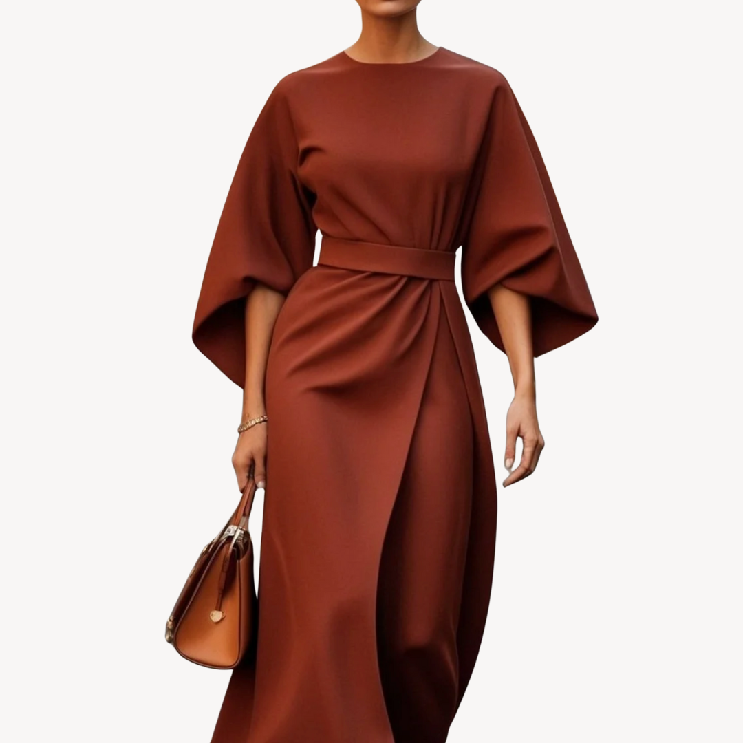 Lucerne | Damen Elegantes Tailliertes Kleid | Midi