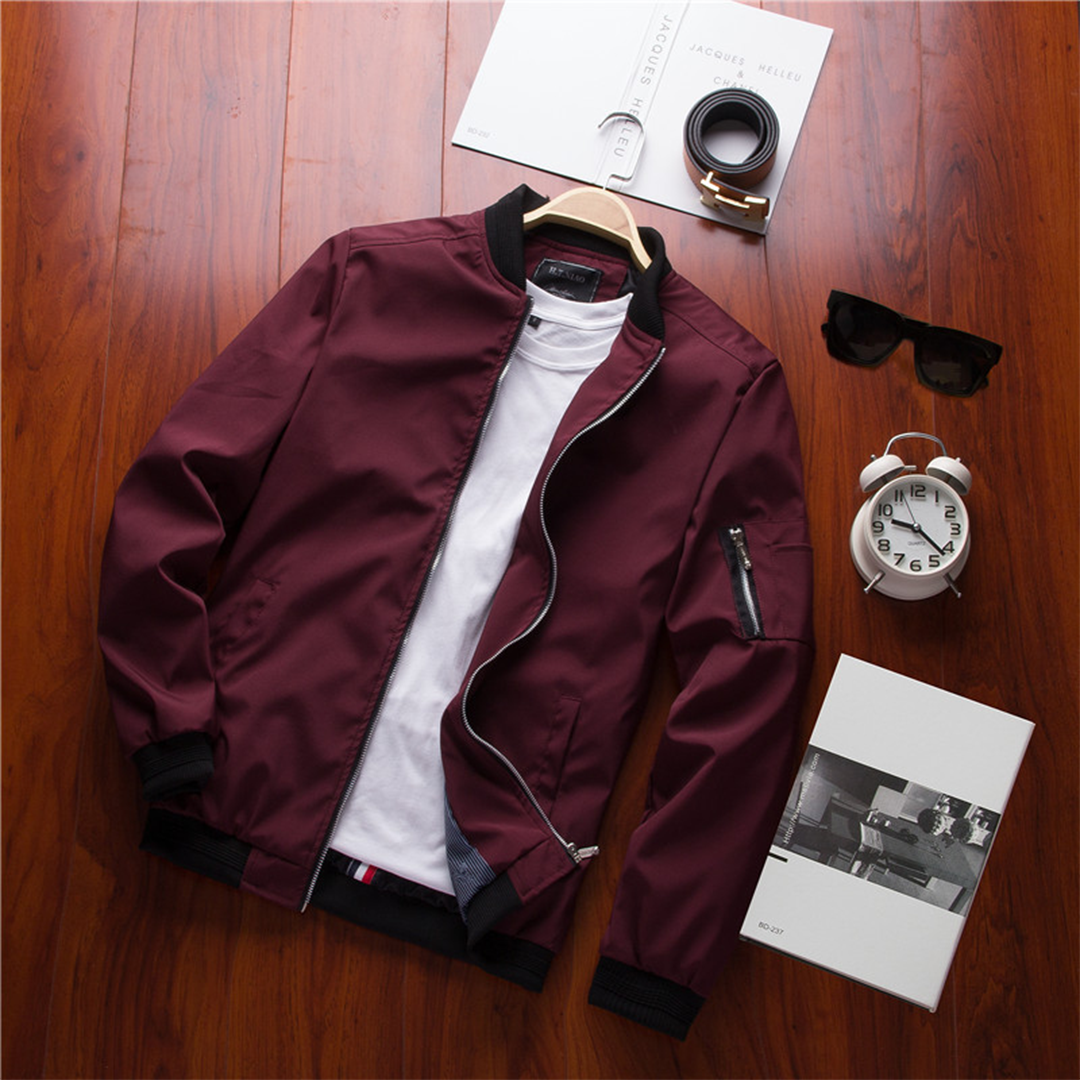 Luis | Herren Winter Windbreaker | Bomberjacke