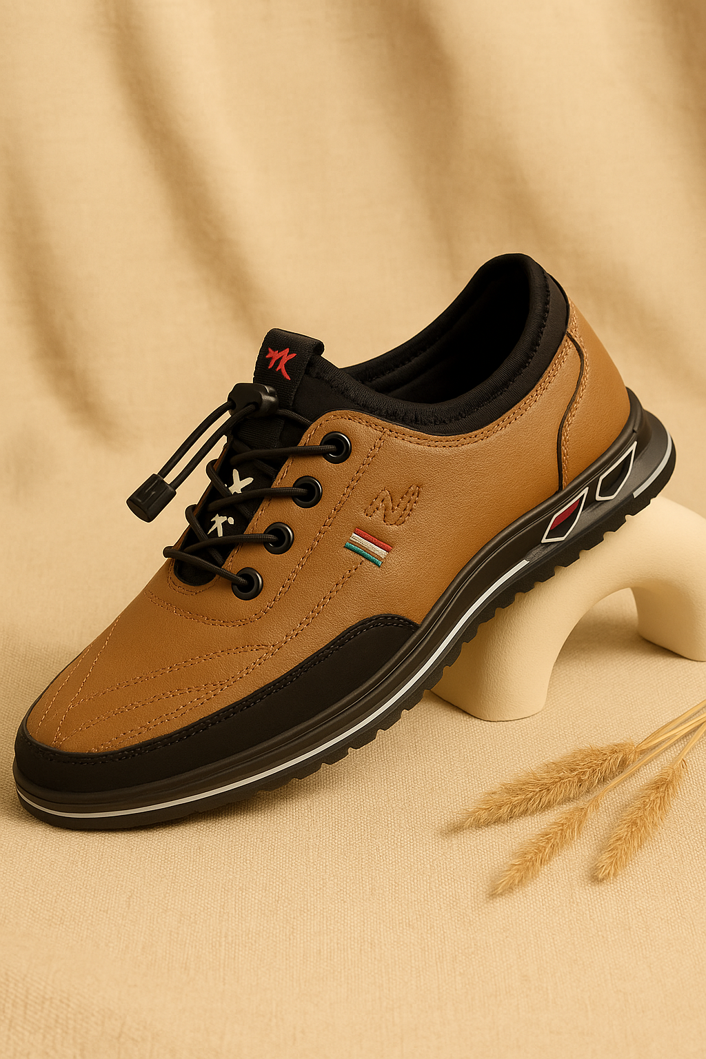 Marcus - Herren Schnürschuhe mit Bequemer Laufsohle, Sportliches Design, Lederoptik