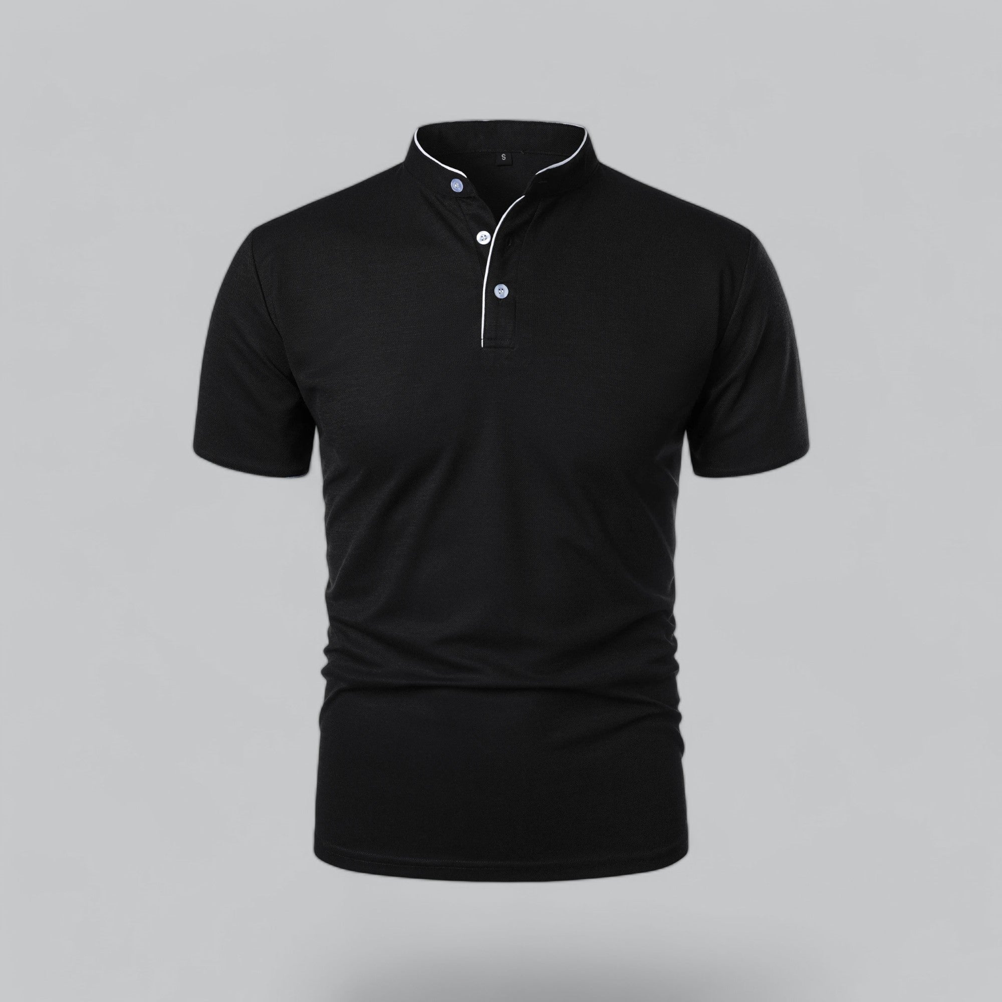 Velorien - Collarless Men's Polo Shirt
