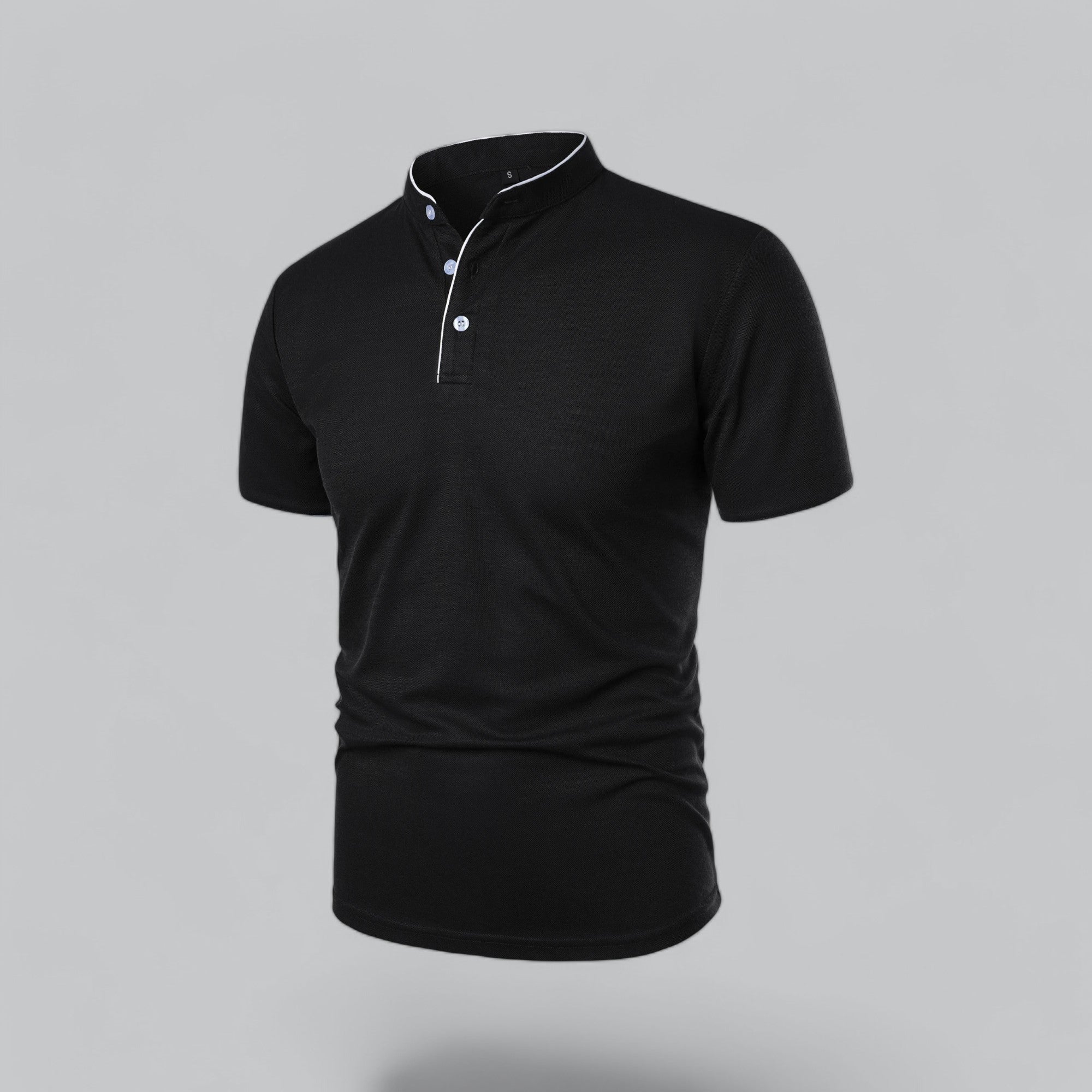 Velorien - Collarless Men's Polo Shirt
