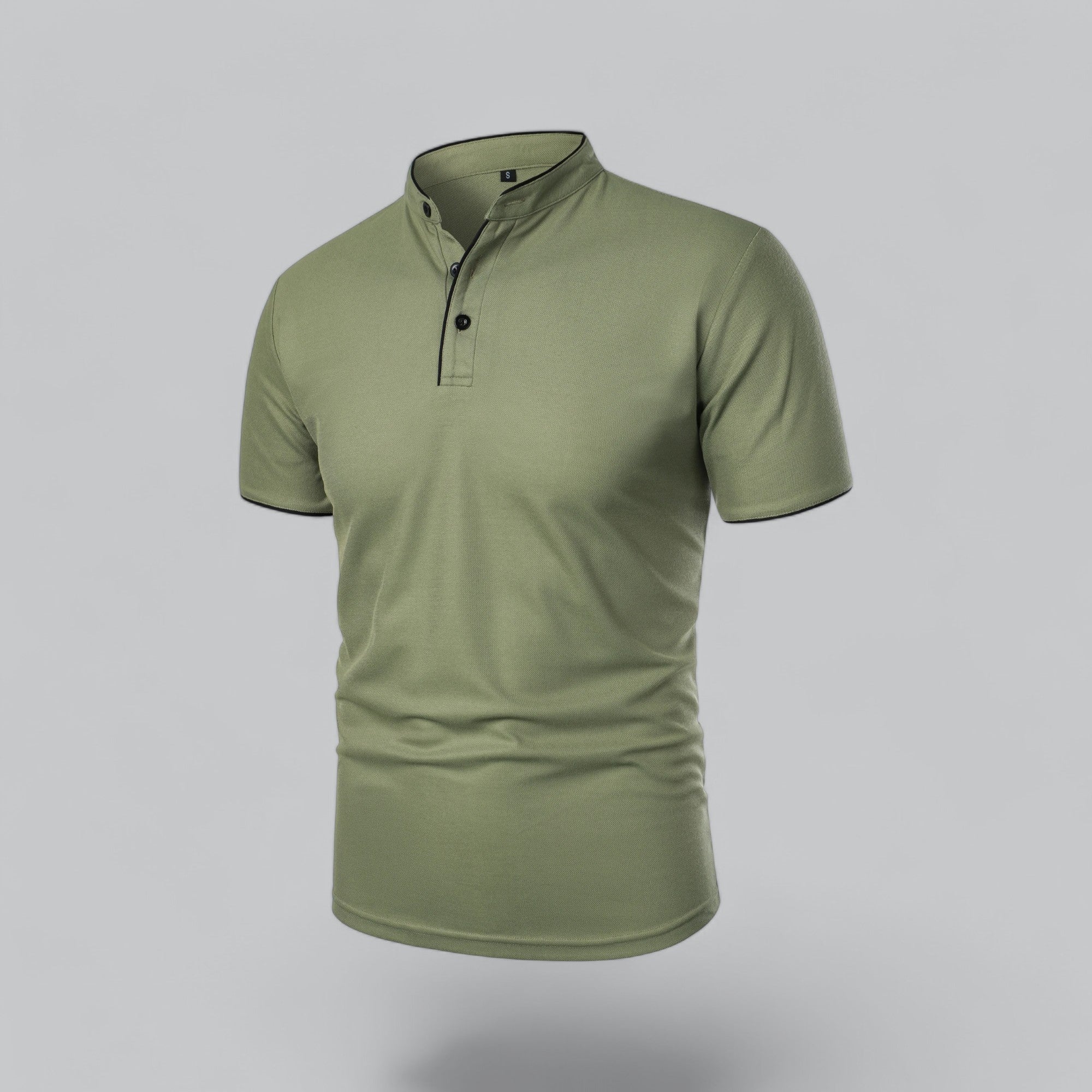Velorien - Collarless Men's Polo Shirt