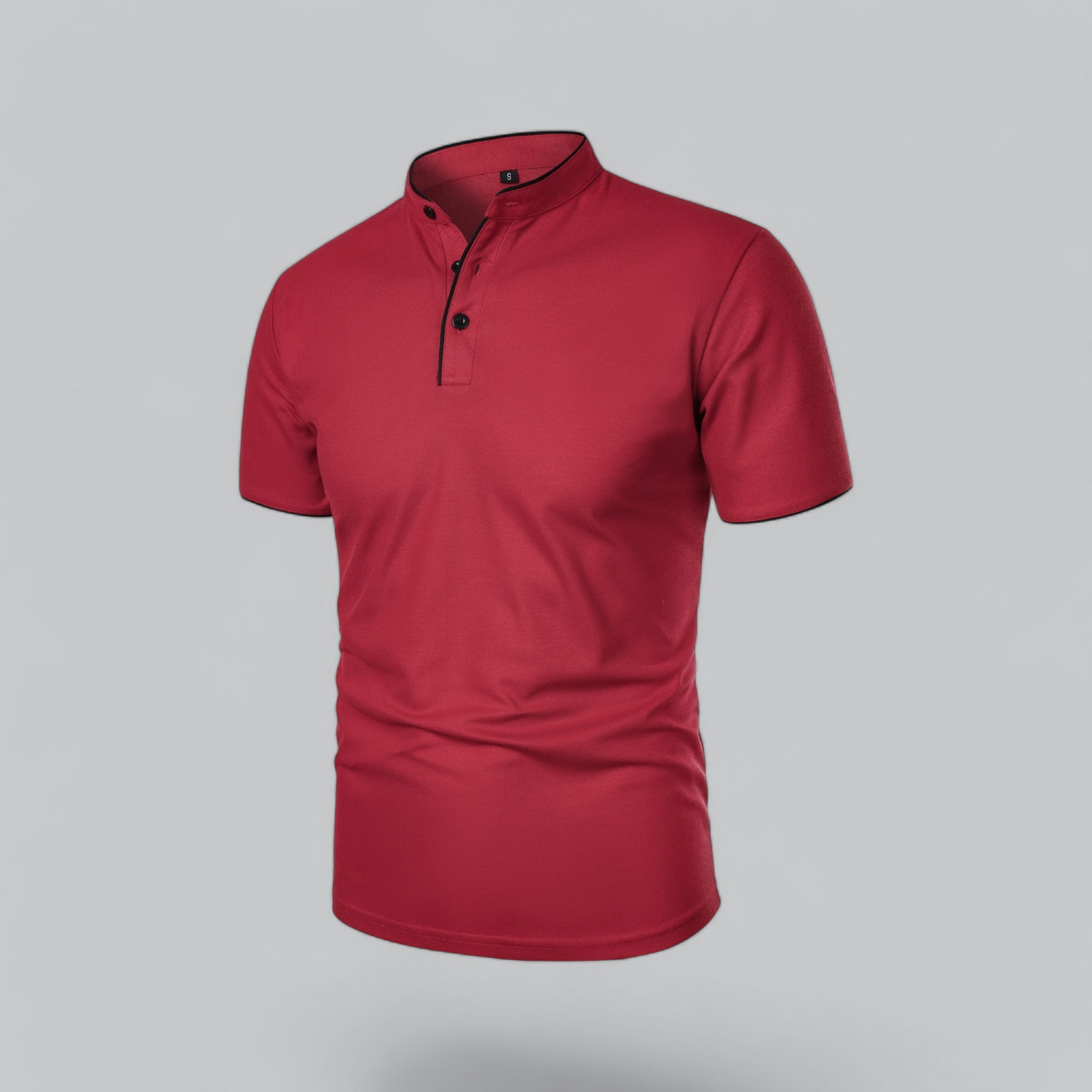 Velorien - Collarless Men's Polo Shirt