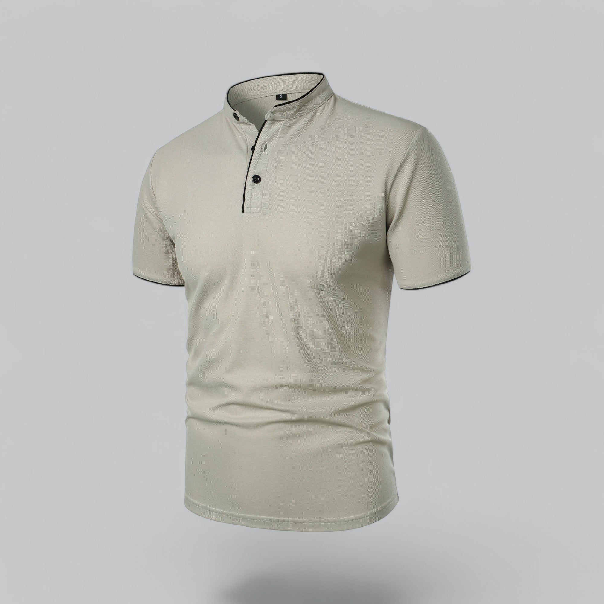 Velorien - Collarless Men's Polo Shirt