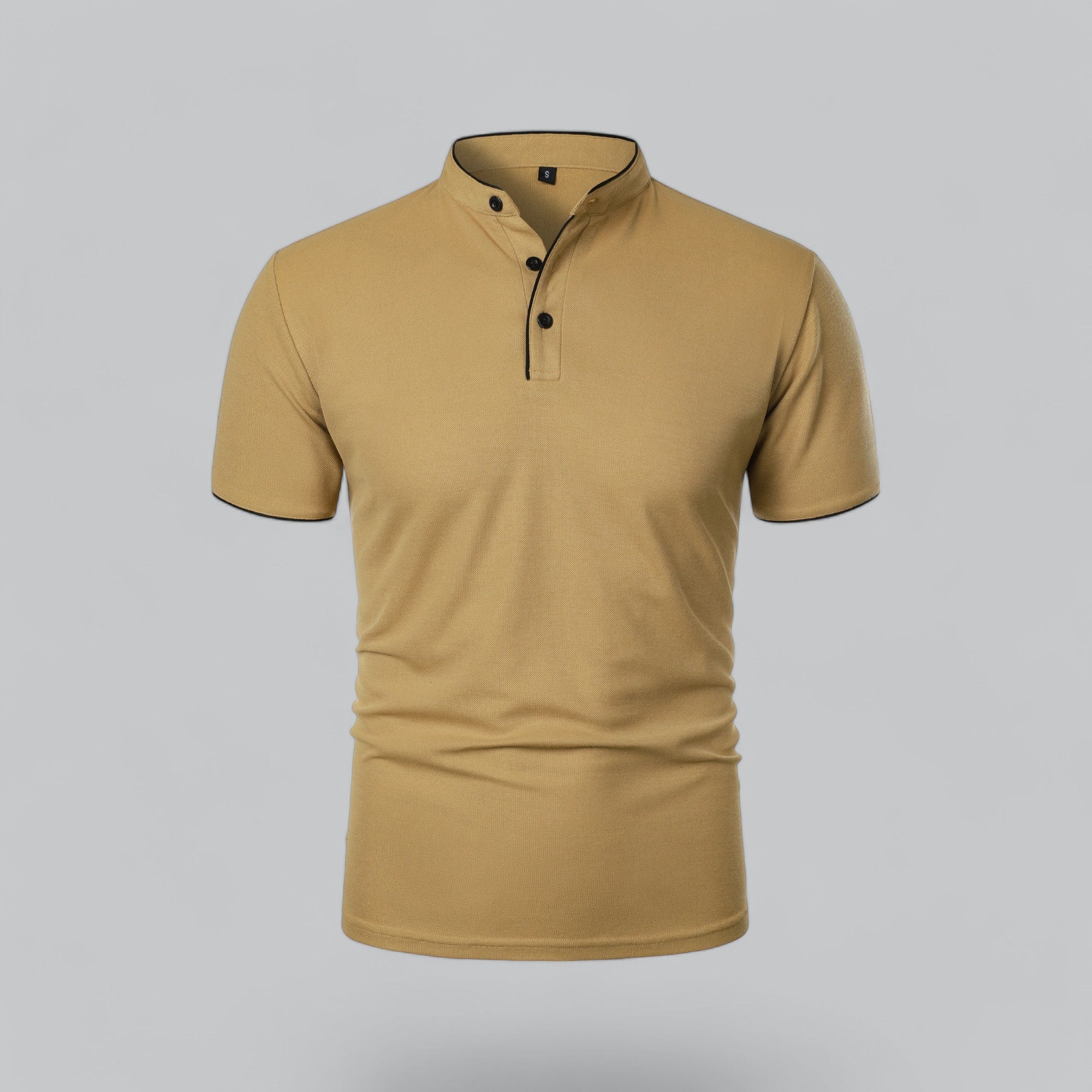 Velorien - Polo para hombre sin cuello