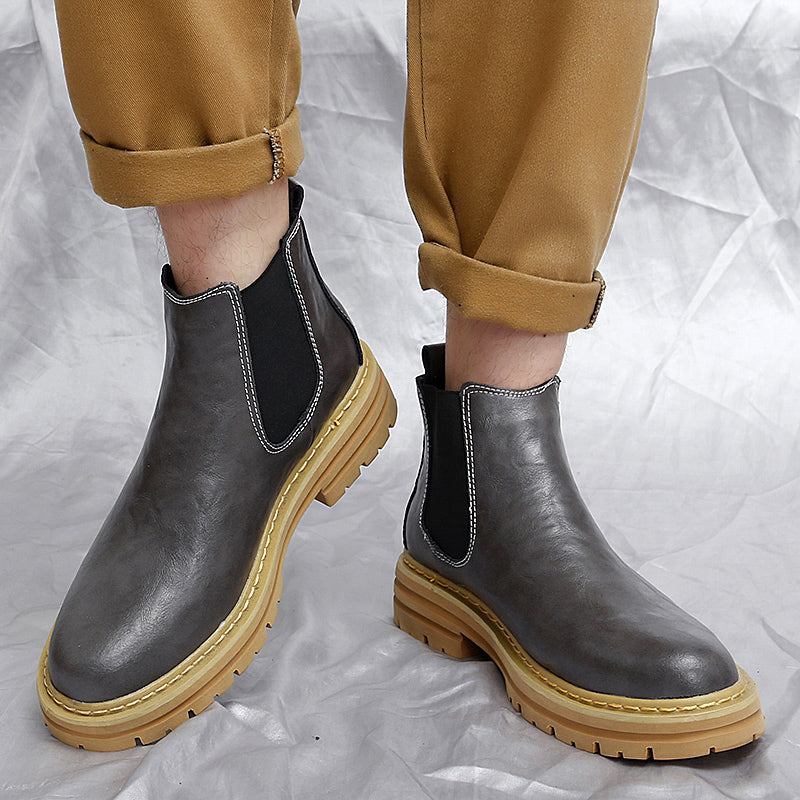 Men's Slip-On Ankle Chelsea Boots | Work Casual