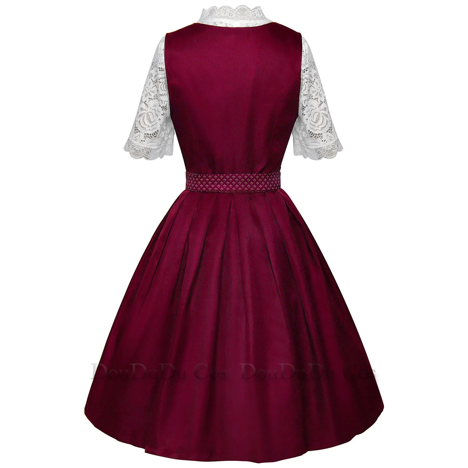 Oktoberfest Damen Dirndl Hochgeschlossen | Tracht