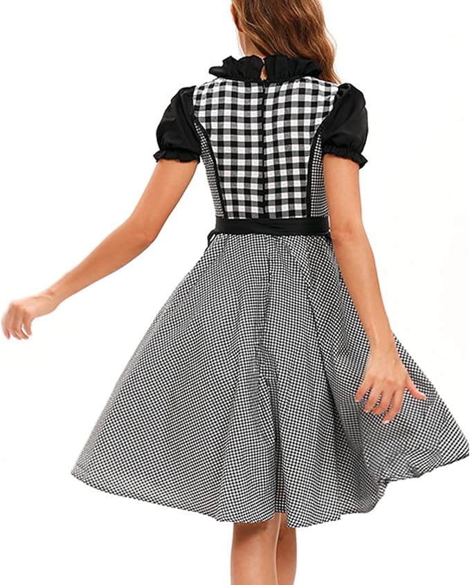 Oktoberfest Damen Dirndl Mit Schürze | Stickerei