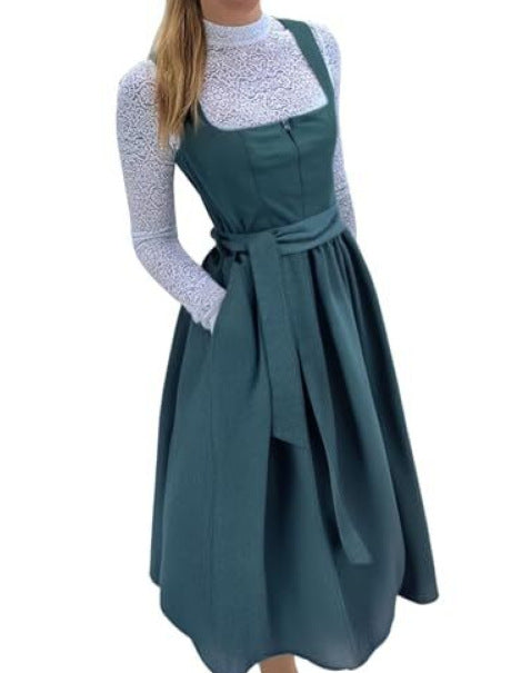 Oktoberfest Damen Dirndl Mit Schürze Und Faltenrock | Tracht