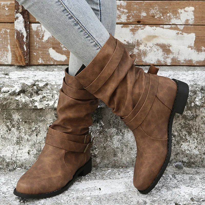 Oktoberfest Damen Dirndl Schuhe Mit Schnallen | Festlich
