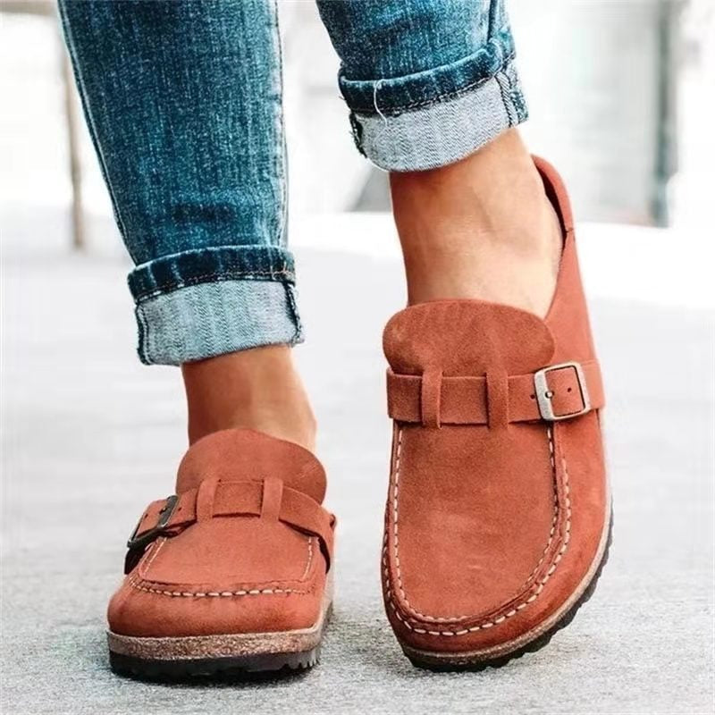 Marley - Scarpe in pelle scamosciata retrò