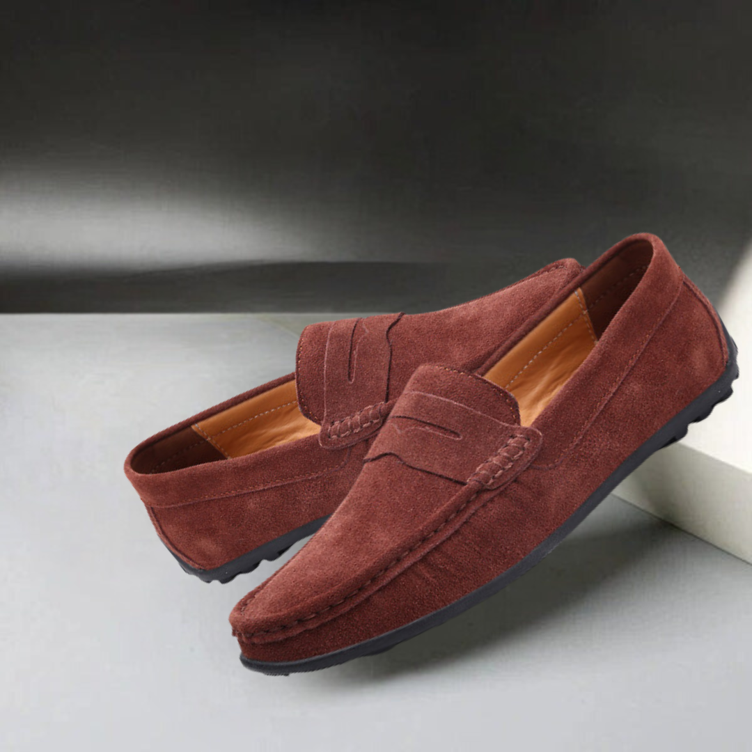 Rivanno - Loafers de lux din piele întoarsă pentru bărbați