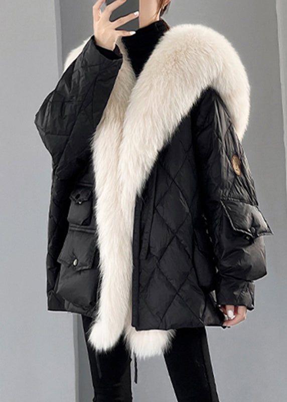 Pufferjacke Damen Mit Breitem Kragen | Warm & Lang