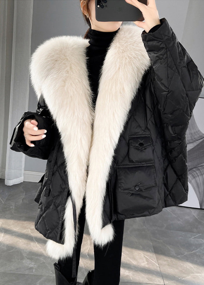 Pufferjacke Damen Mit Breitem Kragen | Warm & Lang