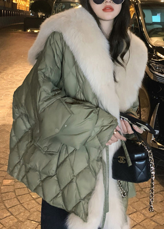 Pufferjacke Damen Mit Breitem Kragen | Warm & Lang