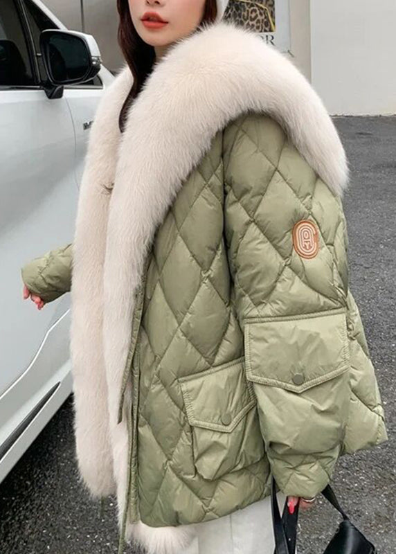 Pufferjacke Damen Mit Breitem Kragen | Warm & Lang
