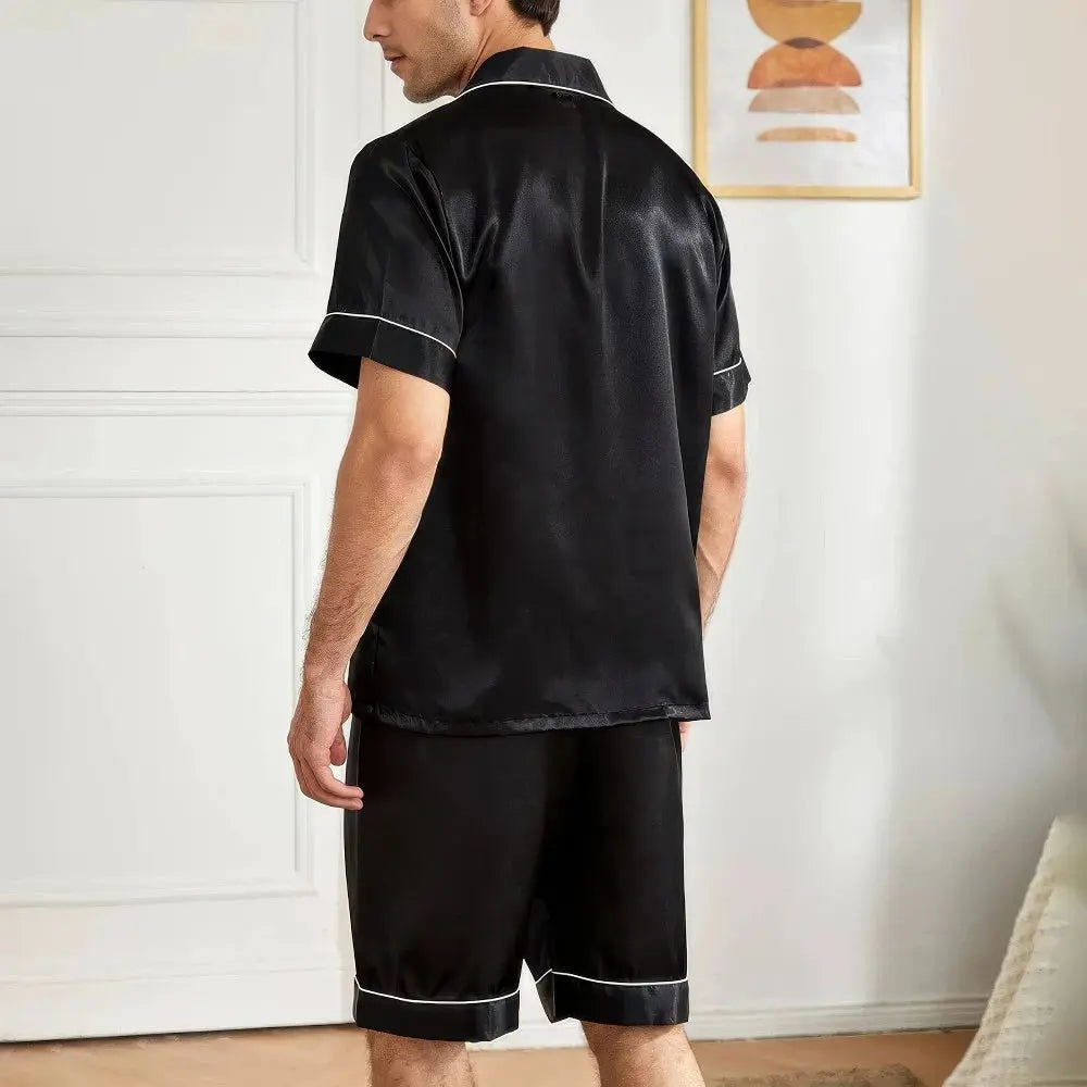Pyjama Herren Mit Kurzer Hose | Modern Set