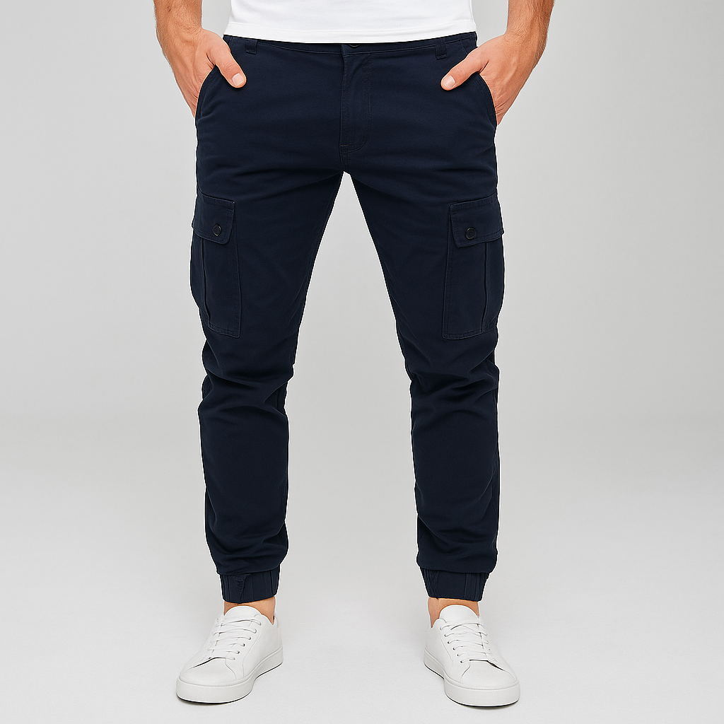 Raphael | Herren Praktisch Cargo Hose | Multitaschen